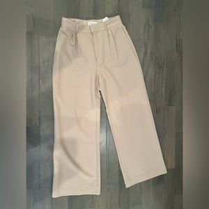 Abercrombie sloane wide leg tailored trouser